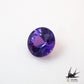 Natural bicolor sapphire 0.138ct [Tanzania] Nebula-like color Fluorescence 