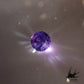 天然雙色藍寶石 0.138ct [坦桑尼亞] 星雲狀顏色熒光