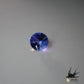 Natural bicolor sapphire 0.256ct [Tanzania] Nebula-like color Fluorescence 