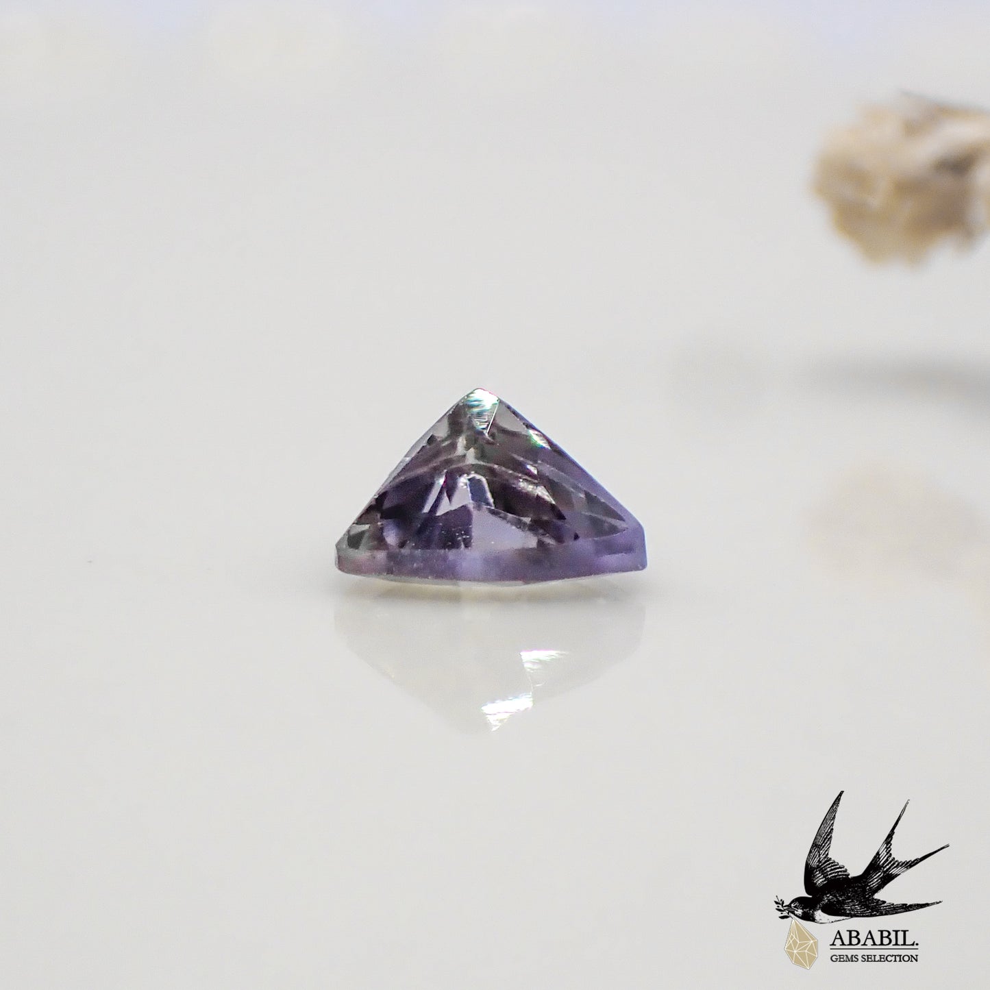 天然雙色坦桑石（黝簾石）0.527ct [坦桑尼亞] Multicolor gemstone 