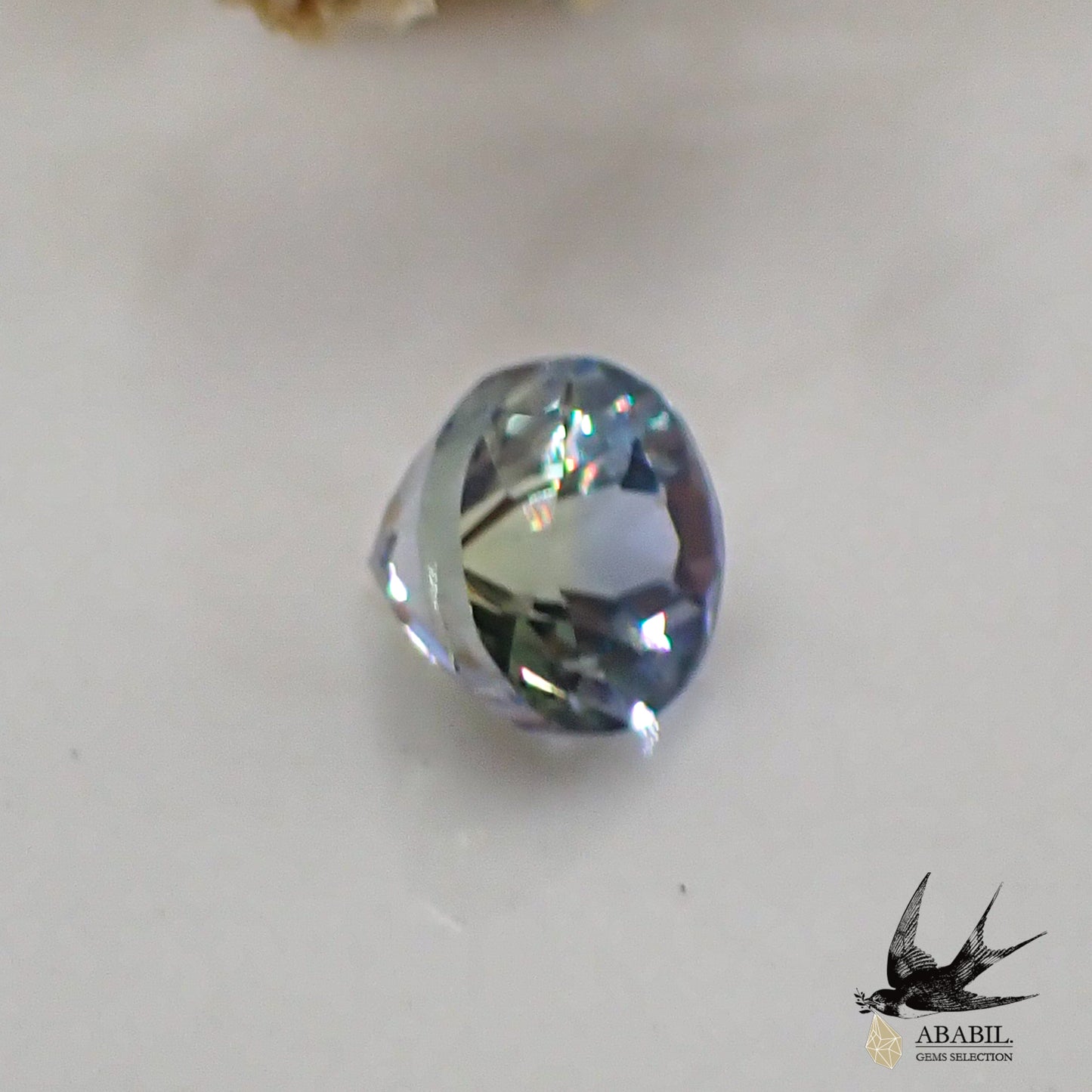 天然雙色坦桑石 0.551ct [坦桑尼亞] Multicolor gemstone 