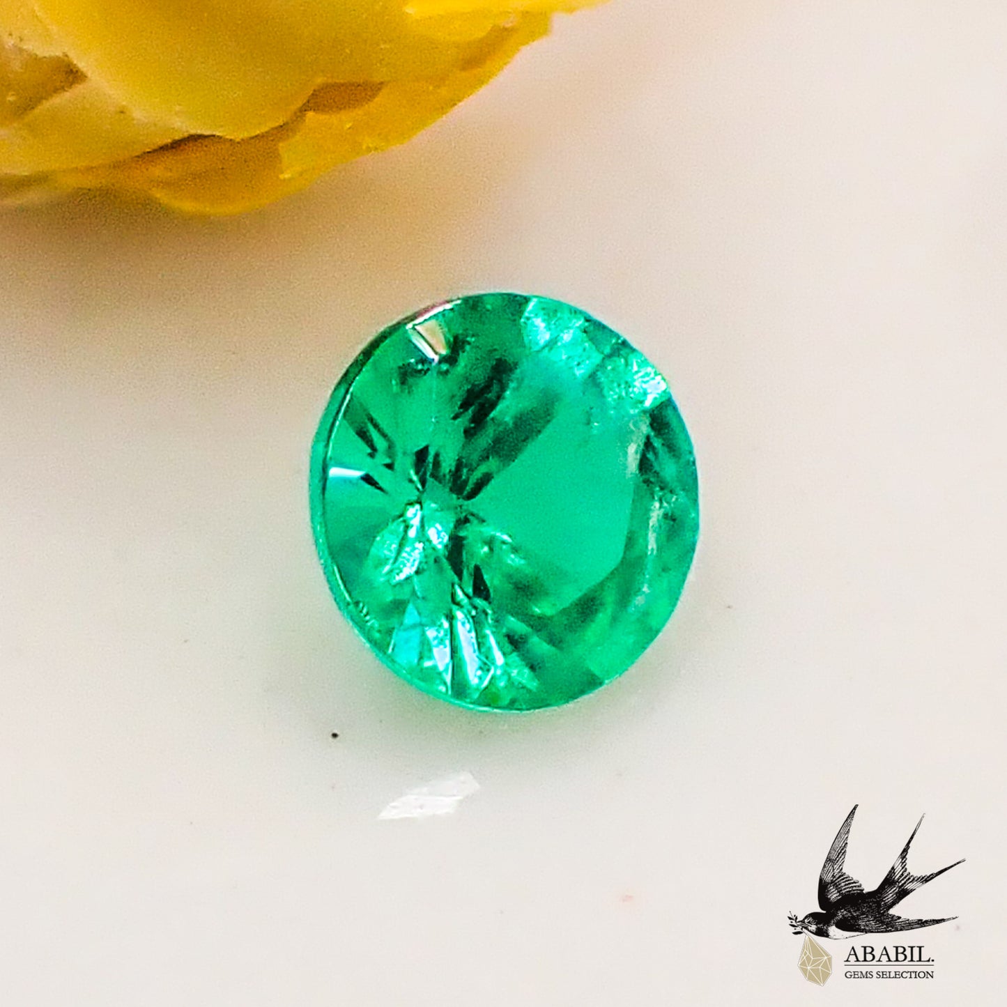 天然祖母綠 0.058ct [哥倫比亞] ★Brilliant green ★With So 