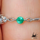 Natural emerald 0.058ct [Colombia] ★Brilliant green ★With So 