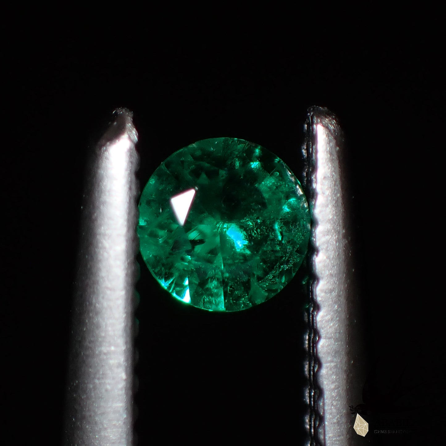 天然祖母綠 0.103ct [哥倫比亞] ★Brilliant green ★With So 