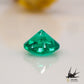 Natural emerald 0.172ct [Colombia] ★Brilliant green ★With So 