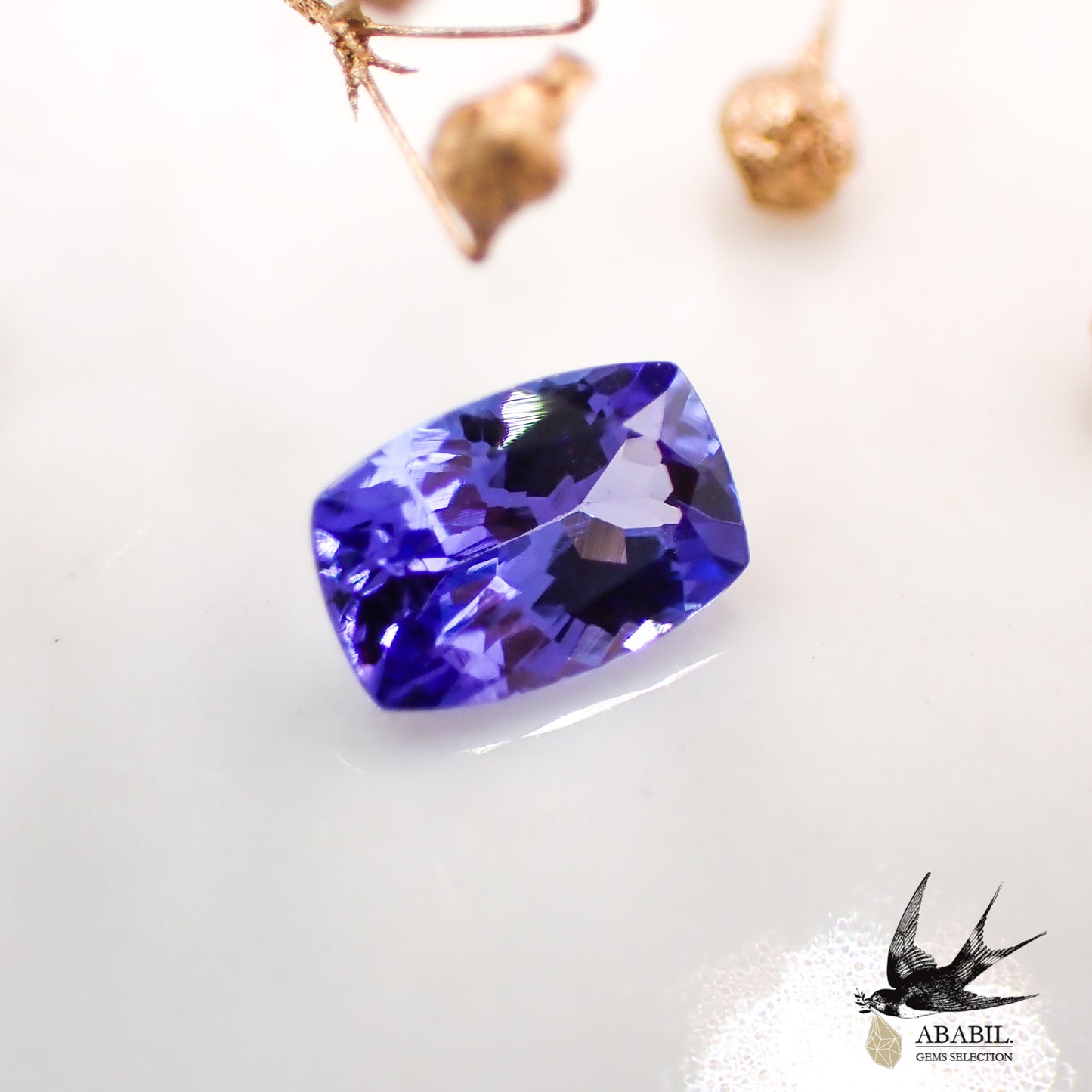 Natural tanzanite 0.517ct [Tanzania] ★Dark high quality ★Discoloration gem★ 