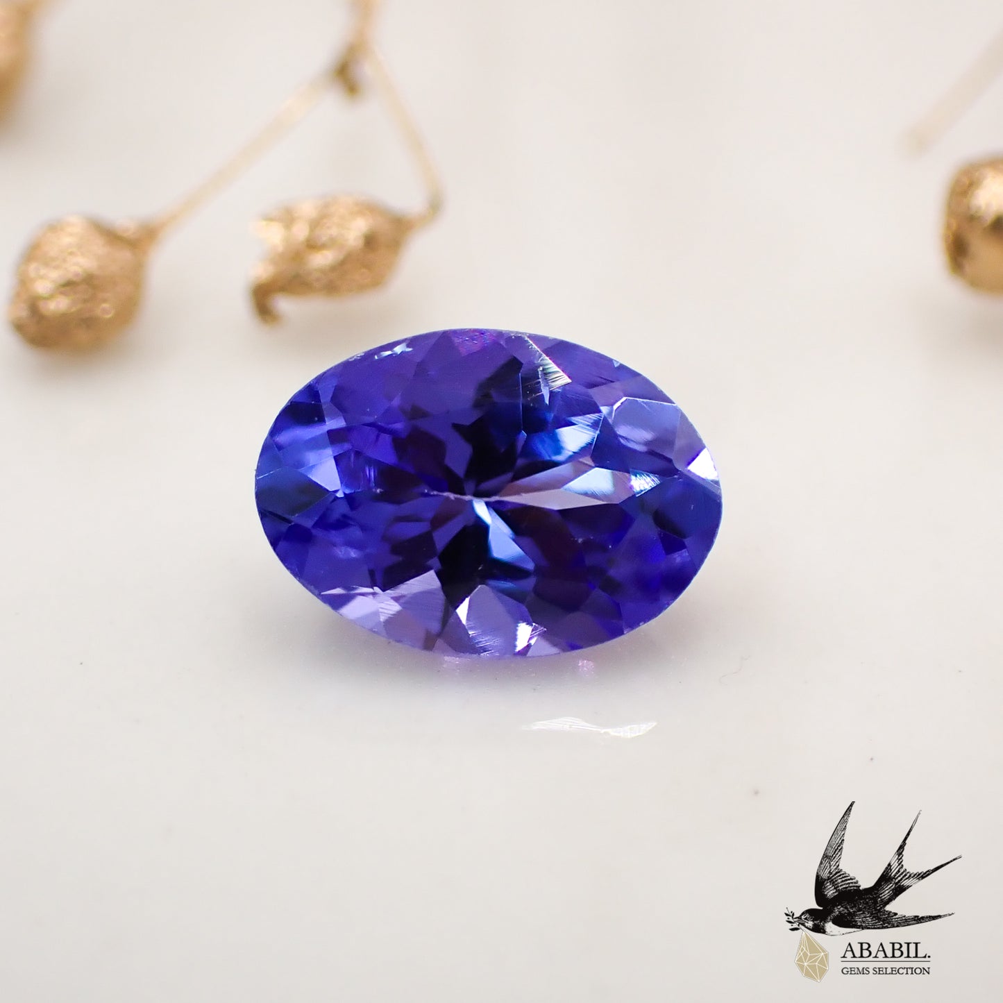 Natural tanzanite 0.599ct [Tanzania] ★Dark high quality ★Discoloration gem★ 