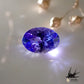 Natural tanzanite 0.599ct [Tanzania] ★Dark high quality ★Discoloration gem★ 