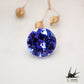 Natural tanzanite 0.757ct [Tanzania] ★Dark high quality ★Discoloration gem★ 