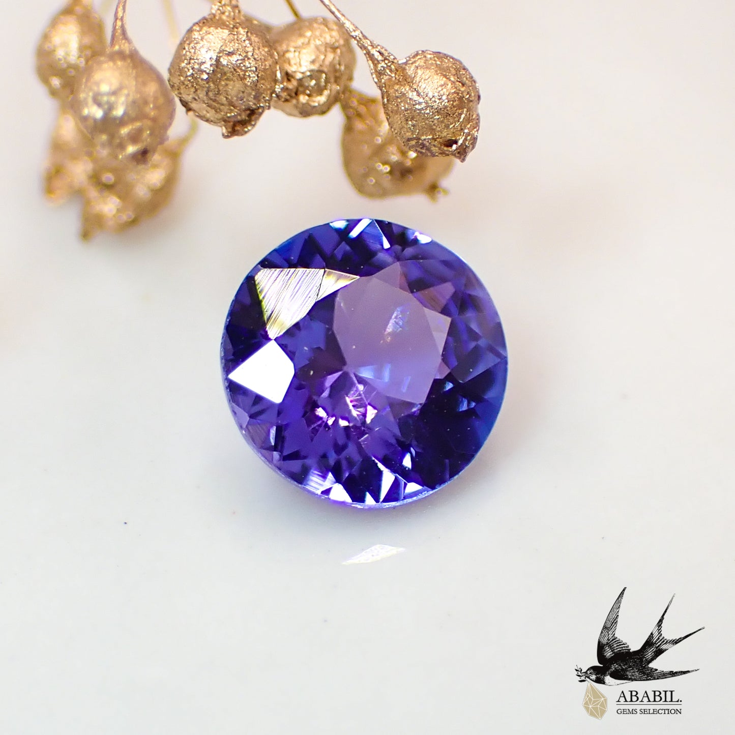 Natural tanzanite 0.783ct [Tanzania] ★Dark high quality ★Discoloration gem★ 