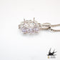[Empty frame for custom-made jewelry/pendant top] PTWK05