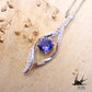 [Empty frame for custom-made jewelry pendant top] PTWK08