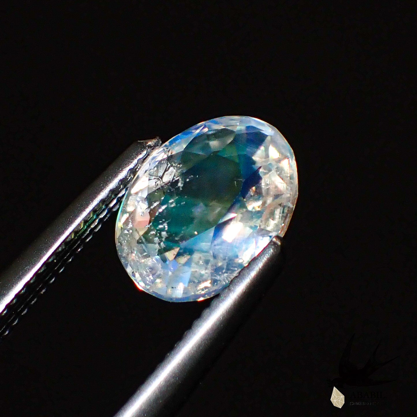 天然彩虹月光石 1.194ct [馬達加斯加] Andesine Labrador 