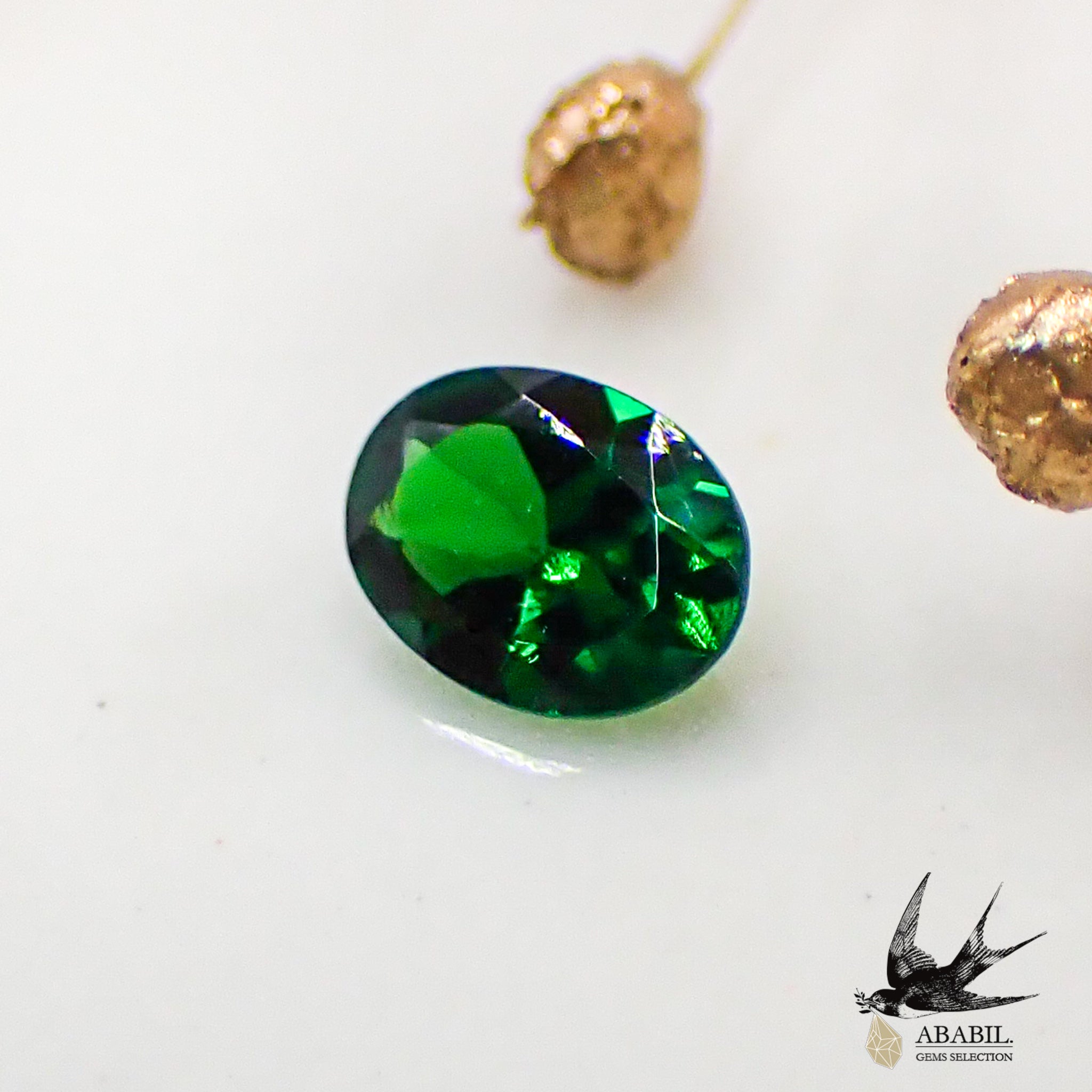 18K 「ツァボライト」　♡キャッチ♡ ツァボライト｜Tsavorite – ABABIL.gems