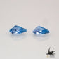 Natural Santa Maria Aquamarine 0.10ct [Brazil] ★Pair ★Ocean Blue★ 