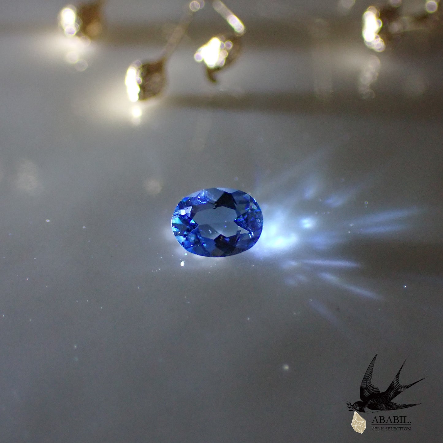 天然サンタマリアアクアマリン 0.13ct【ブラジル】★オーシャンブルー★