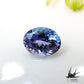 Natural high quality bicolor tanzanite (zoisite) 2.15ct [Tanzania] Dark 