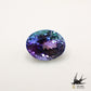 Natural high quality bicolor tanzanite (zoisite) 2.15ct [Tanzania] Dark 