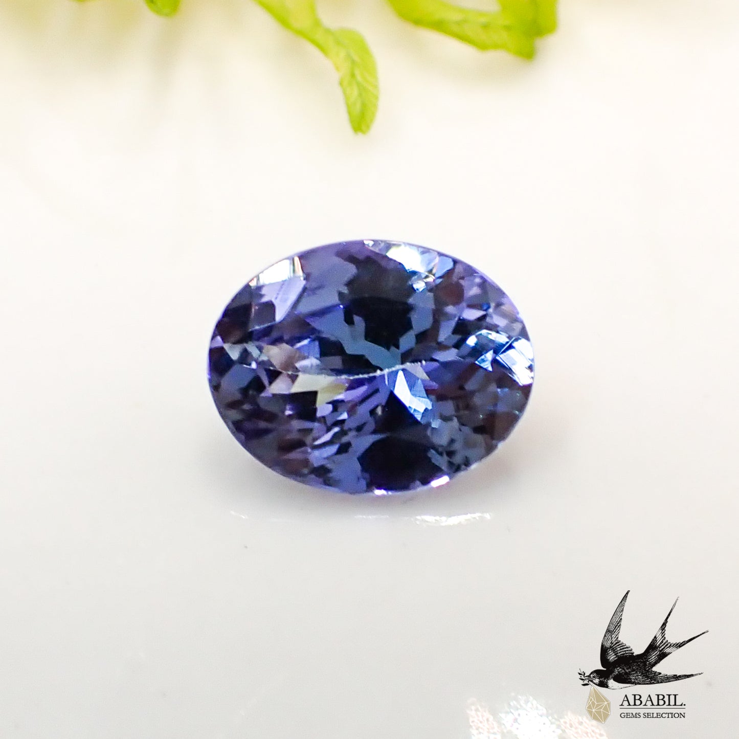 Natural high quality bicolor tanzanite (zoisite) 2.53ct [Tanzania] Dark 