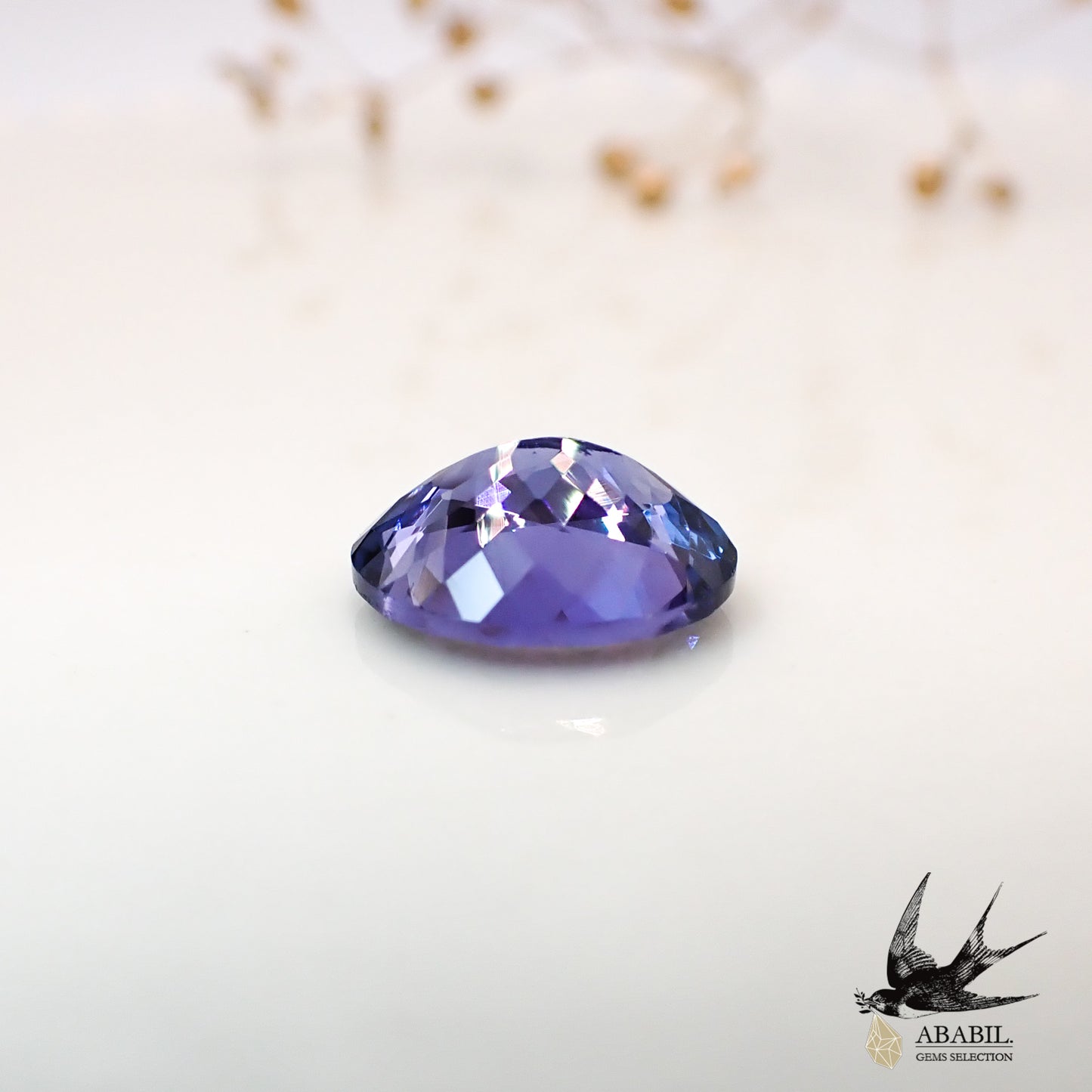 Natural high quality bicolor tanzanite (zoisite) 2.56ct [Tanzania] Dark 