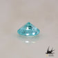 Natural Paraiba tourmaline 0.05ct [Brazil] Neon blue, fluorescent color 