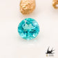 Natural Paraiba tourmaline 0.06ct [Brazil] Neon blue, fluorescent color 