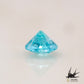 Natural Paraiba tourmaline 0.06ct [Brazil] Neon blue, fluorescent color 