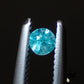 Natural Paraiba tourmaline 0.06ct [Brazil] Neon blue, fluorescent color 