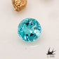 Natural Paraiba tourmaline 0.09ct [Brazil] Neon blue, fluorescent color 