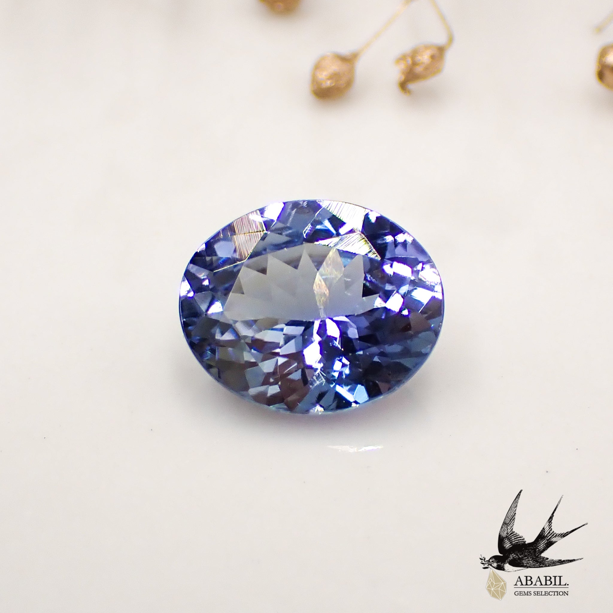 天然高品質バイカラータンザナイト(ゾイサイト)2.98ct【タンザニア 