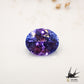 Natural high quality bicolor tanzanite (zoisite) 4.66ct [Tanzania] Dark 