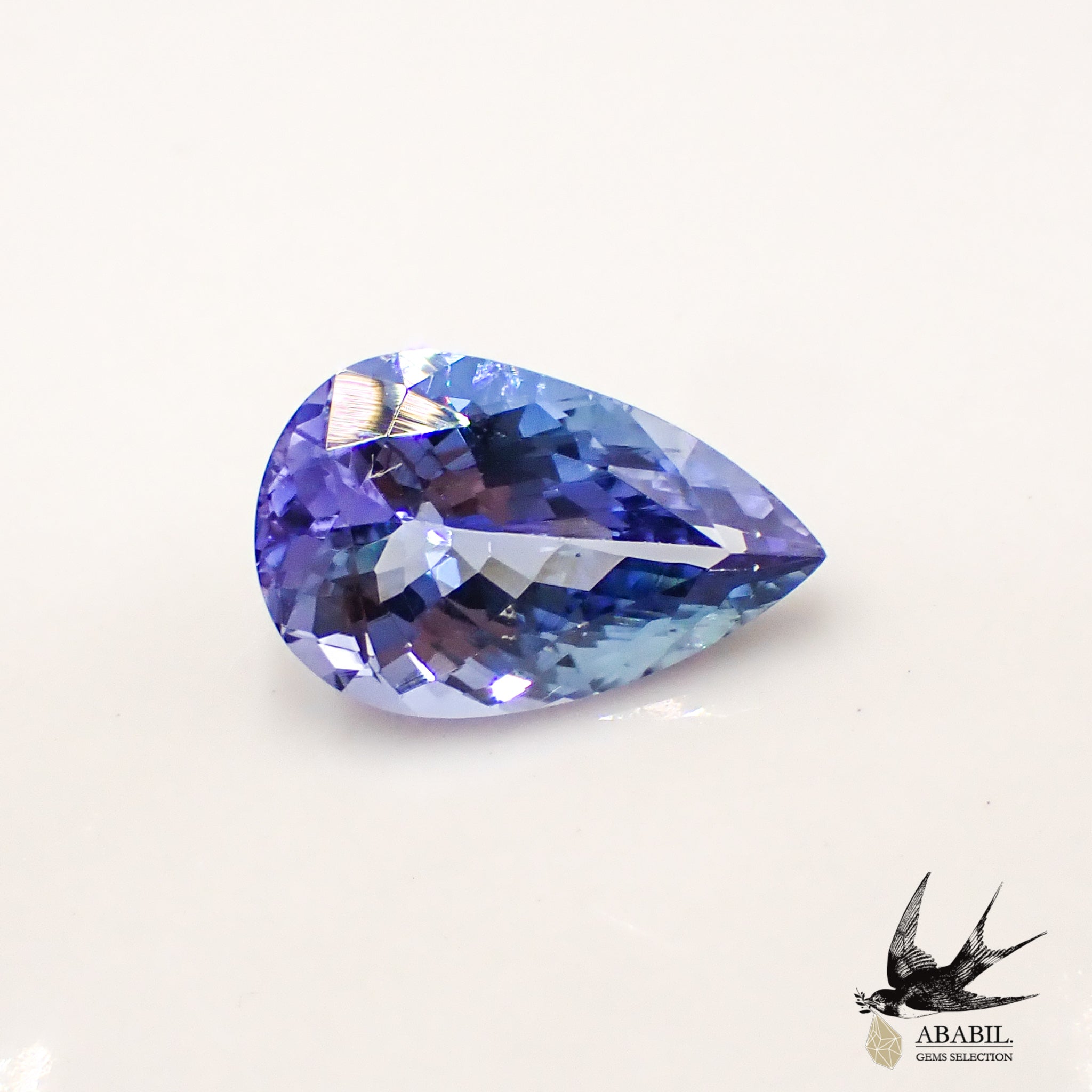 ブルーヘッドバイカラー タンザナイト原石 ブルーヘッドバイカラー