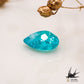 Natural Paraiba tourmaline 0.336ct [Brazil] ★Neon blue of the tropical sea★