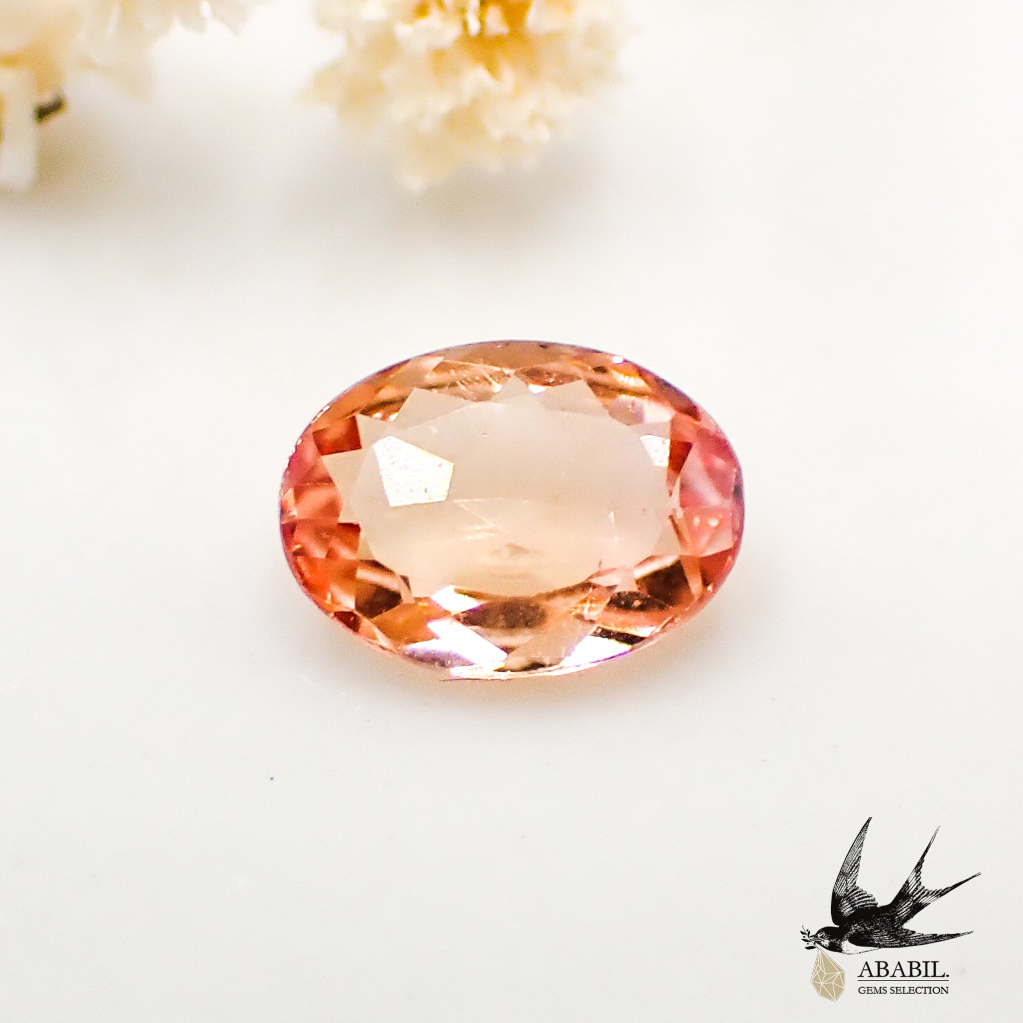 専用】天然非加熱インペリアルトパーズ0.93ct【ブラジル】OHタイプ