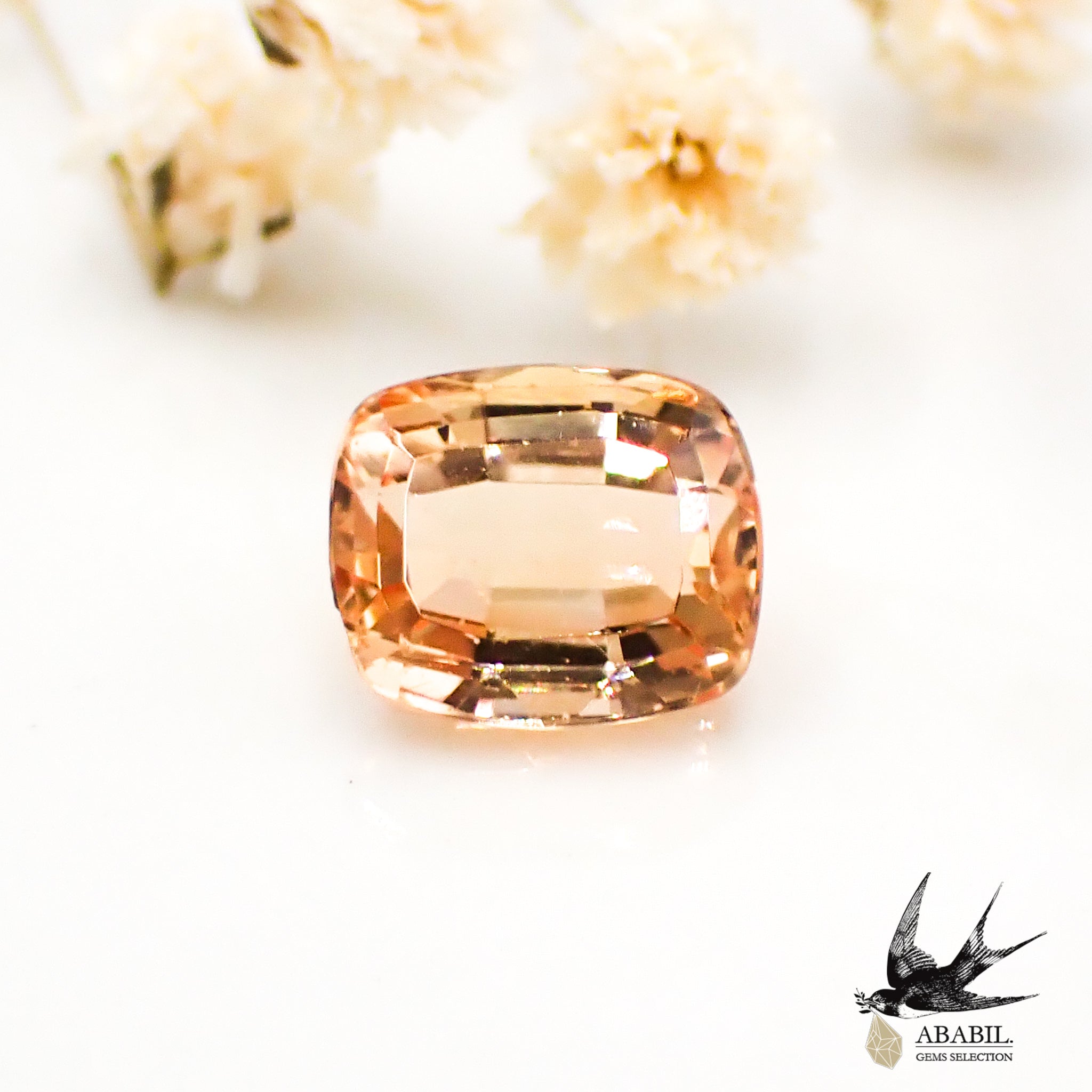 Natural Unheated Imperial Topaz 1.71ct [Brazil] ★OH Type Sherry★