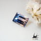 Natural bicolor sapphire 0.288ct [Madagascar] ★Light yellow and blue 