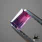 天然雙色藍寶石0.298ct【馬達加斯加】妖艷紅紫紫熒光