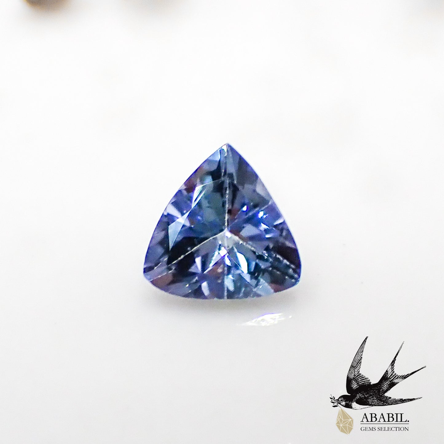 天然雙色坦桑石 (zoisite) 0.42ct [坦桑尼亞] 多色性