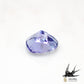 Natural bicolor tanzanite (zoisite) 0.86ct [Tanzania] pleochroism 