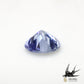 Natural bicolor tanzanite (zoisite) 0.86ct [Tanzania] pleochroism 