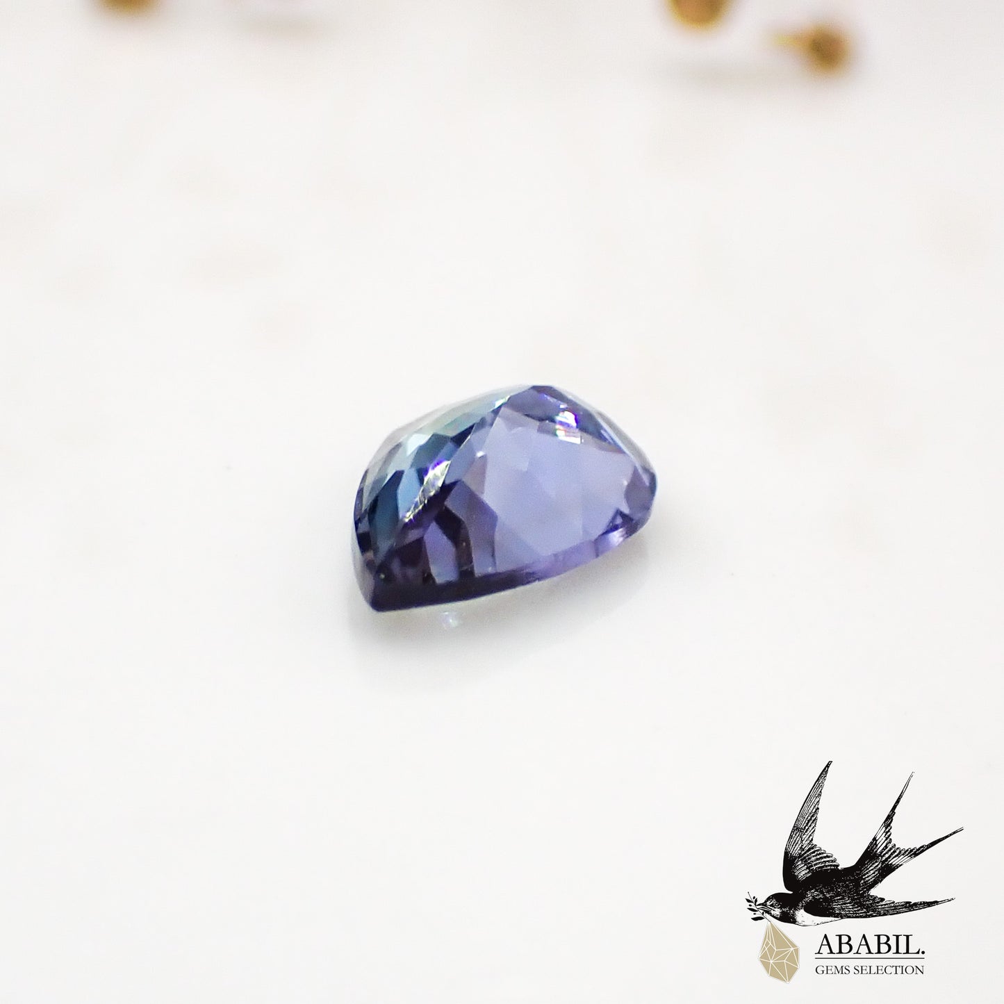 天然雙色坦桑石 (zoisite) 0.93ct [坦桑尼亞] 多色性