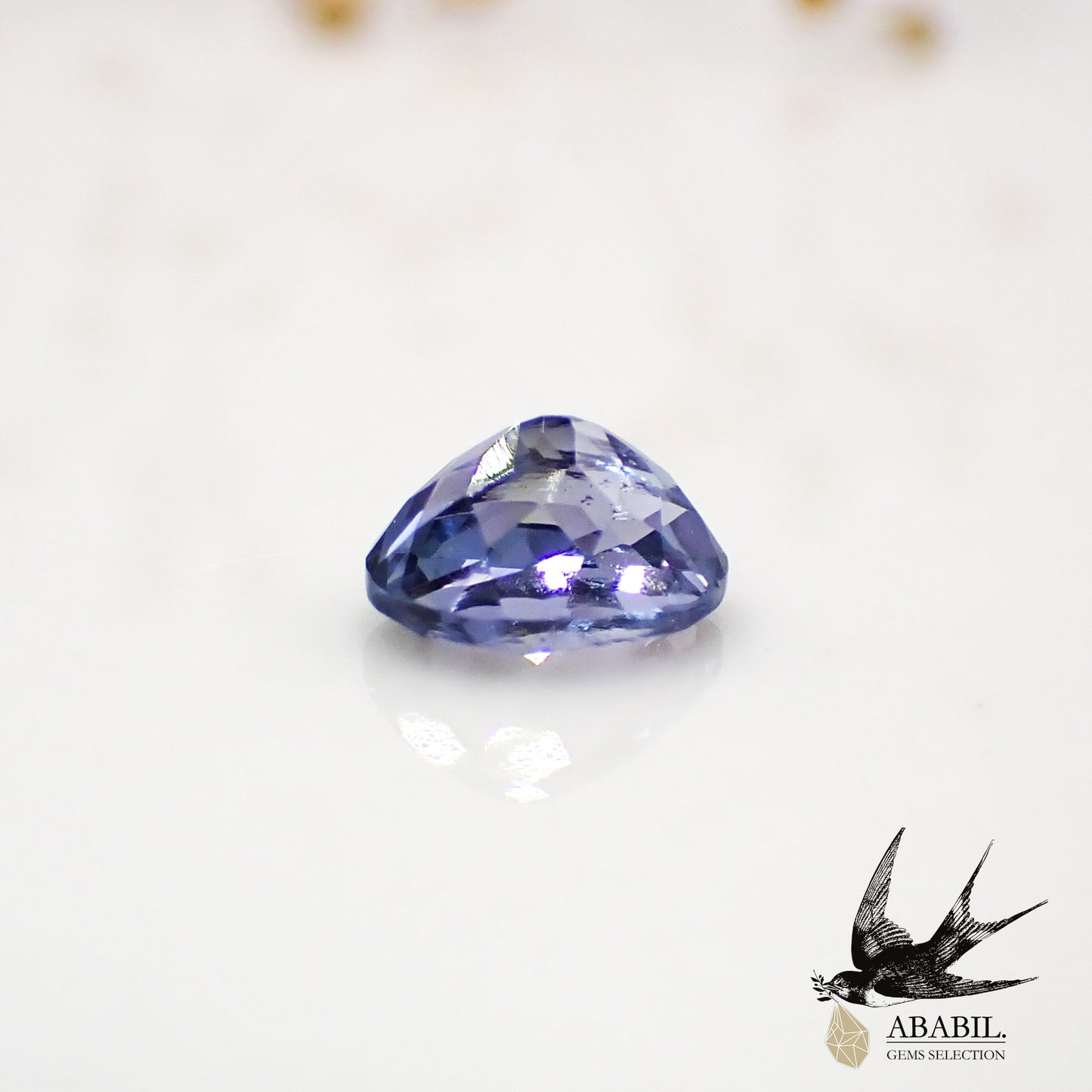 Natural bicolor tanzanite (zoisite) 1.12ct [Tanzania] pleochroism 