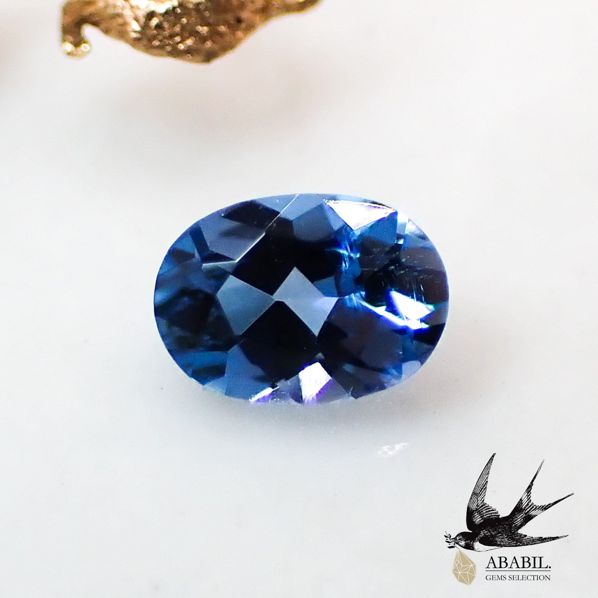 天然サンタマリアアクアマリン 0.1ct【ブラジル】☆オーシャンブルー 