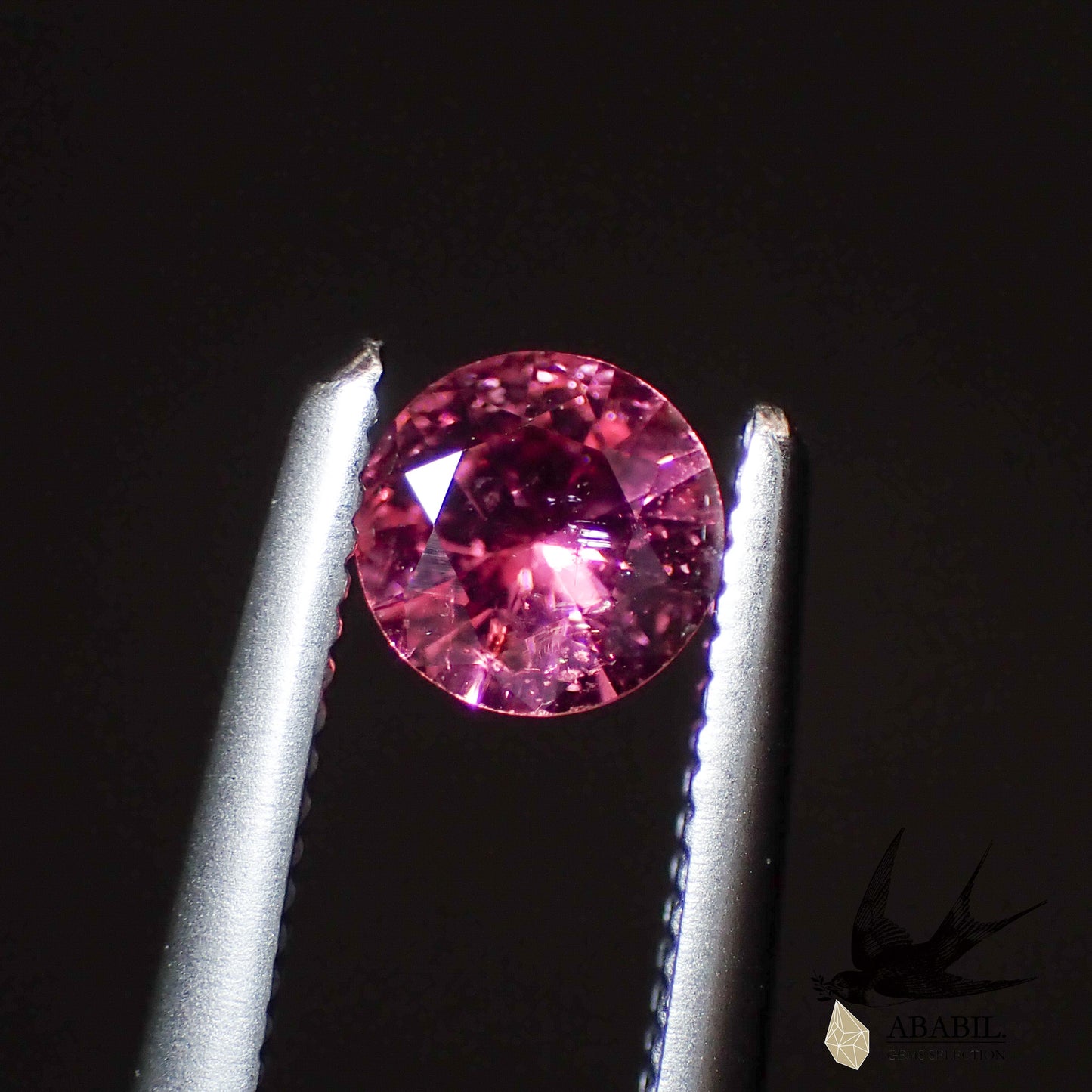 Natural pink tourmaline 0.21ct [Brazil] gentle pink