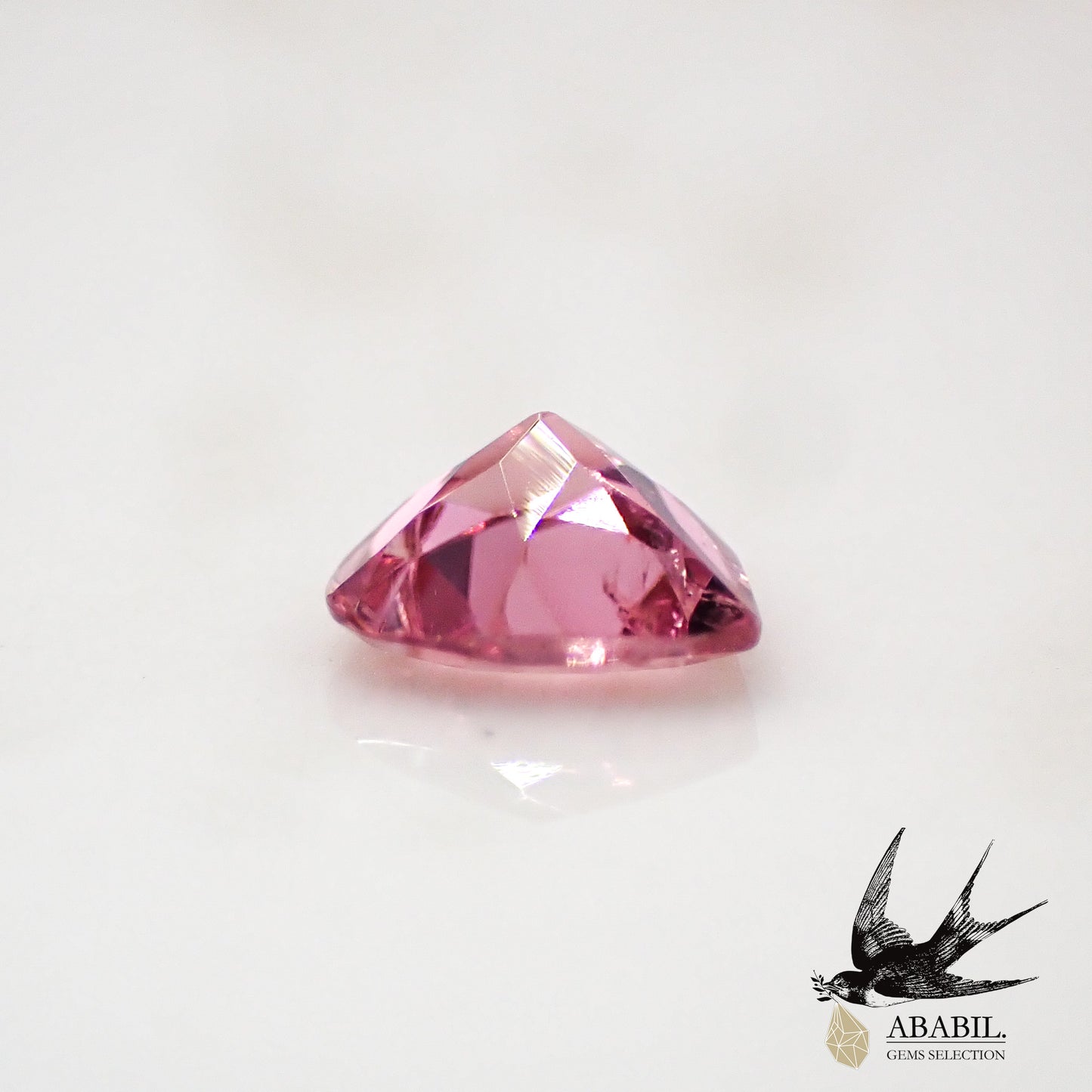 Natural pink tourmaline 0.31ct [Brazil] gentle pink