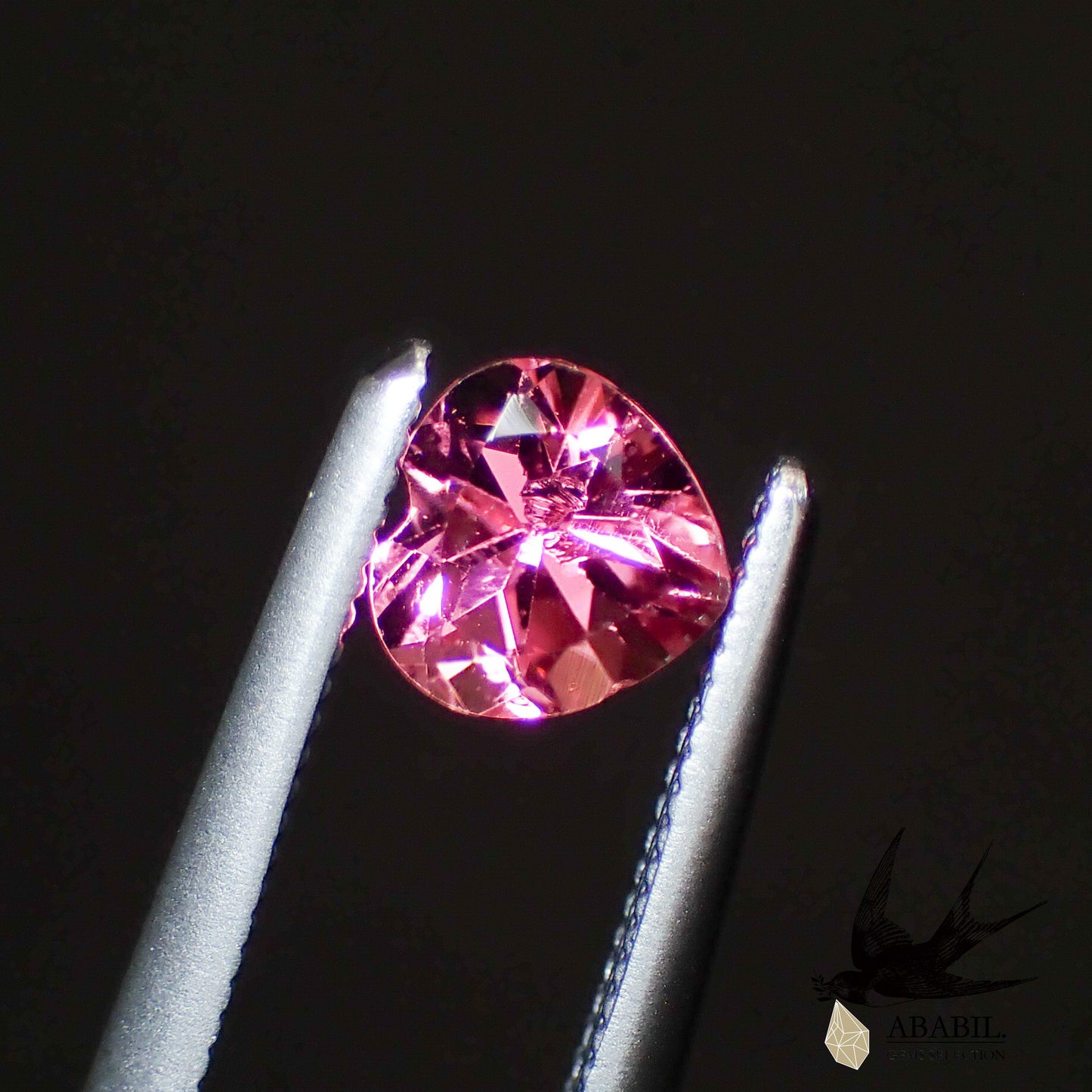 Natural pink tourmaline 0.43ct [Brazil] gentle pink