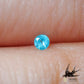 Natural Paraiba tourmaline 0.02ct [Brazil] Neon blue, fluorescent color