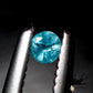 Natural Paraiba tourmaline 0.02ct [Brazil] Neon blue, fluorescent color