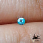 Natural Paraiba tourmaline 0.02ct [Brazil] Neon blue, fluorescent color