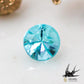 Natural Paraiba tourmaline 0.03ct [Brazil] Neon blue, fluorescent color